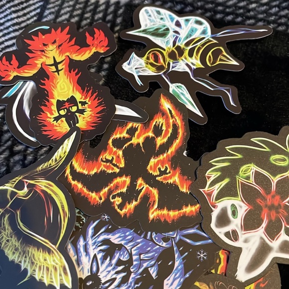 100 Pokémon‎ Stickers - Picture 5 of 5